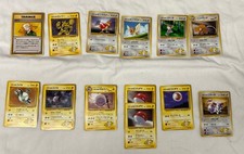 Pokemon Gym Heroes Lt Surge 13 Card Lot And More Tcg WOTC X1 Duplicate picture