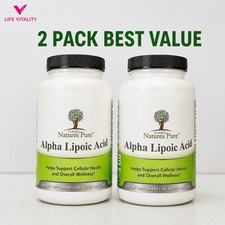 Alpha Lipoic Acid 600mg 240 Capsules 2 Pack Antioxidant Support picture
