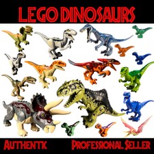 Lego Jurassic World Dinosaurs Velociraptor T-Rex Indoraptor Raptor Movie Rex picture