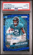 Football Packs - Chase Travis Hunter Prizm Auto /25 PSA 10 (100 pack series)  picture