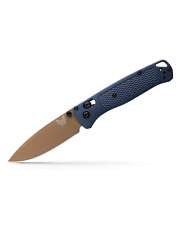 Benchmade Knives Bugout 535FE-05 Dark Earth S30V Crater Blue Pocket Knife picture