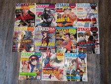 Otaku USA Anime Manga Gaming Magazine Full metal alchemist Dragon ball z Lot 11 picture