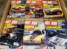 1979 Hot Rod Magazine Vintage LOT OF (6) JAN/MARCH/APRIL/MAY/JUNE/SEPT •FLAMES + picture