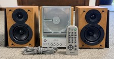 Vintage Sony CMT-EX1 Vertical Compact Component System CD Player w Remote Works picture
