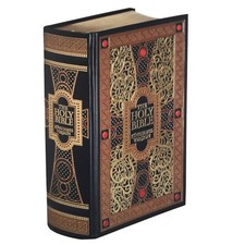 ❤️THE HOLY BIBLE King James Version Gustave Dore Illustrated Leather Bound NEW picture