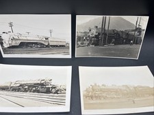 4 RPPC Train Locomotive Photos W.R. Osborne Steam Engine picture