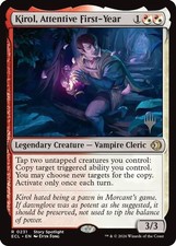 KIROL, ATTENTIVE FIRST-YEAR 231 R LORWYN ECLIPSED MAGIC: THE GATHERING FOIL NM/M picture