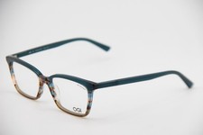 NEW OGI EVOLUTION 3139/2369 BLUE BROWN MARBLE EYEGLASSES FRAMES 52-17 picture