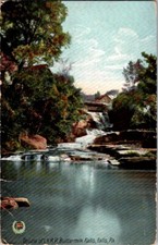 Vintage Postcard LVRR Buttermilk Falls Falls PA Pennsylvania               F-347 picture
