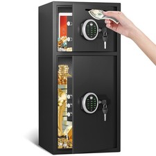6.5 Cub Large Fingerprint Safe with Adjustable Shelf, Home Security Safe Box picture