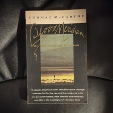 Cormac McCarthy Blood Meridian Paperback 1992 Vintage International 1st Ed picture
