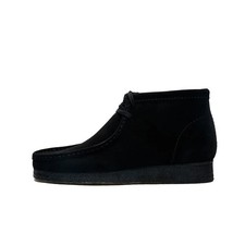 Clarks Men's Black Wallabee Moccasin Boot Boots 2615551 picture