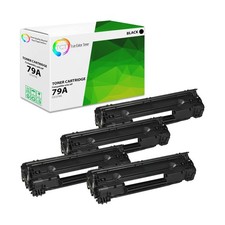 4Pk TCT CF279A 79A Black For HP Pro M12w M12a MFP M26nw M26 Compatible Cartridge picture