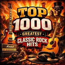 16Gb Usb Drive TOP 1000 GREATEST CLASSIC ROCK HITS picture