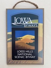 Iowa Loess Hills National Scenic Byway Souvenir Sign, 5” X 10.5” Souvenir picture
