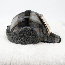 Scala Sport Plaid Trapper Hat Earflap Cap - Insulated Winter Hunting Hat NWT picture