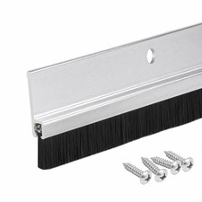 Door Sweep – Aluminum & Brush | Brush Sweeps for Gaps Up to 1” | Aluminum Trim picture