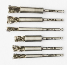 Dental Debridement Peri-Implantitis Implant Surface Threads Cleaning Brush Set 6 picture