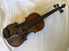 Antique Violin Petrus Guarnerius 1695 Label German/Bohemian Copy As-Is picture