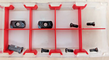 TUNGALOY LNMU0303ZER-MJ Carbide Inserts - Grade AH725 3pcs -With 5 spare Screws picture