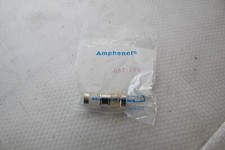 Lot of*3 Amphenol RF 082-100-RFX Adapter In-Series Silver Plated Brass 707 (RMS) picture
