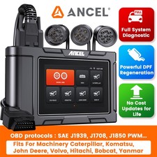 Heavy Equipment OBD Diagnostic Tool DPF Regen Truck Scanner Machinery Scan Tool picture