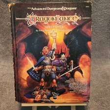 DragonLance Adventures #2021 AD&D Advanced Dungeons and Dragons Hardcover 1987 picture