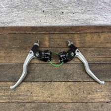 Vintage Shimano BL-AT50 Brake Levers Pair 4-Finger 22.2 MTB Japan picture