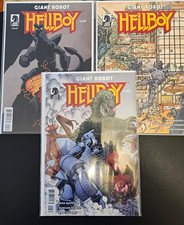 Dark Horse Giant Robot Hellboy Comic Book Lot #1-3 Mike Mignola Fegredo picture