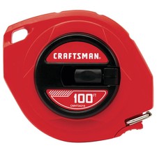 CRAFTSMAN 100-Ft Long Tape Measure with Steel Blade - CMHT34216 picture