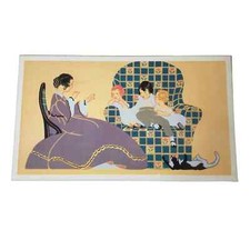 Storytime Printed Wallpaper British Early 20th Century Metropolitian Museum Art picture