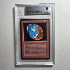MTG Arabian Nights Rukh Egg Light BGS 9 Quad++ Mint  (w/ x2 9.5 subs)  1993 picture