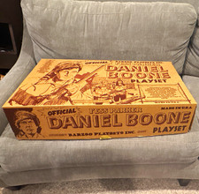 Barzso Playsets Inc. Daniel Boone Playset 1967 Vintage Plastic Set picture