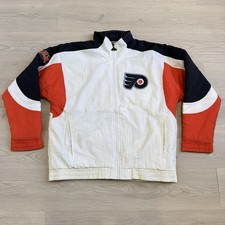 Vintage Philadelphia Flyers 90s Throwback Apex One Parka Full Zip Jacket NHL  picture