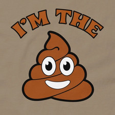 I'm the Sh*t Poop Emoji • Premium Structured Unisex Short Sleeve Graphic T-Shirt picture