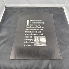 POLTERGEIST 1982 Pre-Release Press POSTER BROCHURE Letter Steven Spielberg MGM picture