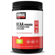 FORCE FACTOR BCAA Powder 2:1:1 ratio, Amino Acid Supplement, 30 Servings picture