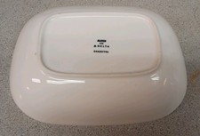 6 Alessi for Delta Airlines white ceramic small plate bread, appetizer, dessert picture
