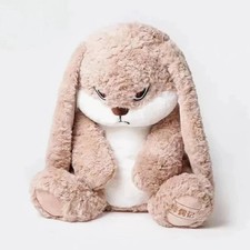 Cute 40cm Angry Rabbit Plush Toy Large Size Stuffed Bunny, Grumpy Cute Plush Dol picture