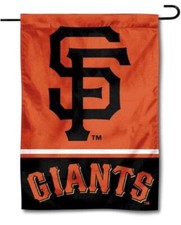 MLB San Francisco Giants Garden Flag Double Sided Giants Premium Yard Flag. picture