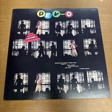 DEVO - Live ~ Promo Flat Poster 12x12 Original Record Shop Display picture