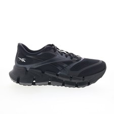Reebok Floatzig 2 Mens Black Mesh Lace Up Athletic Running Shoes picture