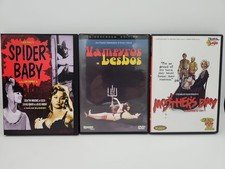 Lot of 3 DVDs: Spider Baby,Vampyros Lesbos,Mother's Day picture