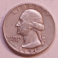 1951 S To 1957 Washington Quarter Silver. picture