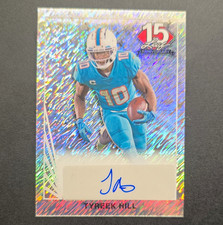 Leaf 2025 15th Anniversary Tyreek Hill Miami Dolphins Auto 1/1 #90A-TH2 picture