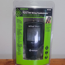 Greenlee NETcat Pro 2 Digital VDV Wiring Troubleshooter NC-500 RJ45 RJ11 picture