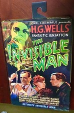 NECA Universal Monsters - Ultimate The Invisible Man - 7” Figure - New & Sealed picture