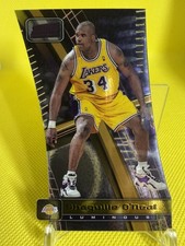 1998-99 Stadium Club Shaquille O’Neal Triumvirate Luminous Die Cut~~~RARE picture