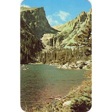 Dream Lake Rocky Mountain National Park Colorado Vintage Postcard 3306 VG+ picture