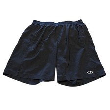 Icebreaker GT Men's M Cool Lite Running Shorts Black Merino Wool Liner 7